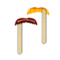 The Basic Mustache on a Stick (Digital Printed)